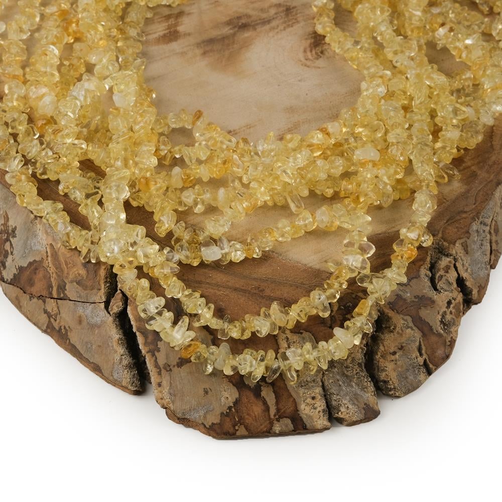 Sitrin Taşı Kırık Doğal Taş Dizisi