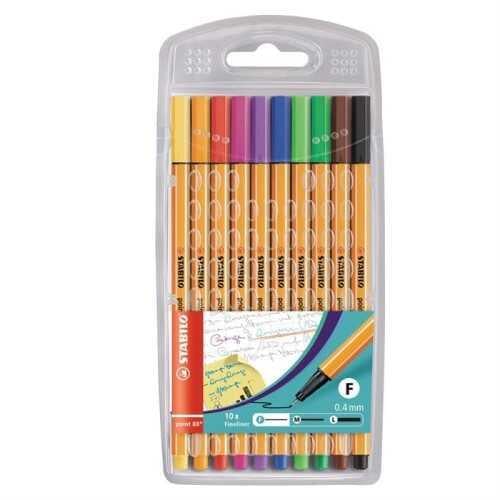 Stabilo Point 88 Keçe Uçlu Paket 10 Renk