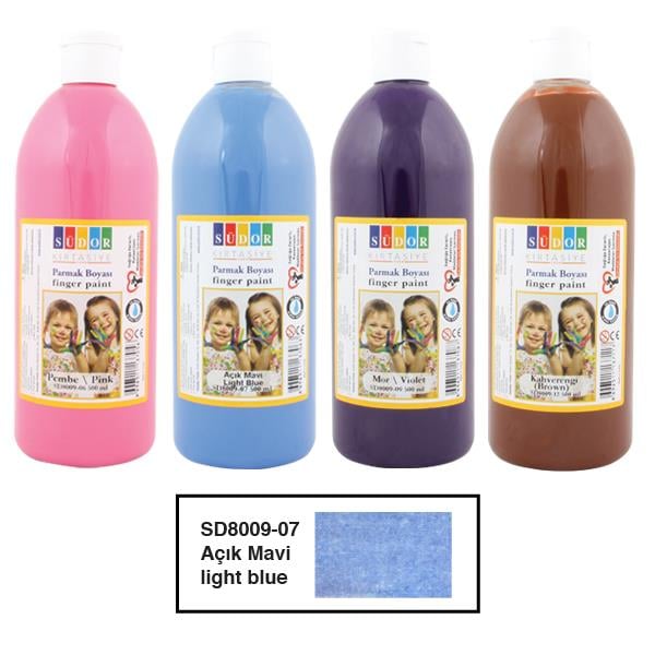 Südor Parmak Boyası 500 ML Açık Mavi