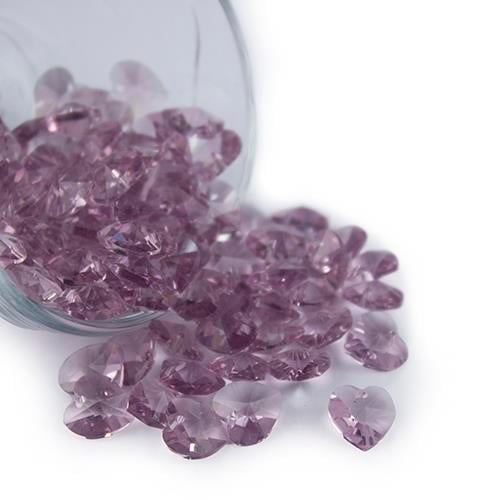 Swarovski Kristal Boncuk 10 mm 20 Gr Kalp Model-15