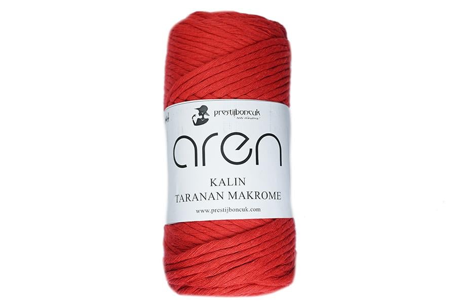Taranan Makrome İpi Kırmızı-1251