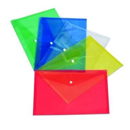 Ticon Çıtçıtlı Zarf Dosya Mor