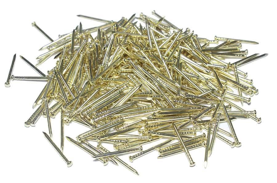 Top Başlı Altın Sarısı Filografi Çivisi 250 gram