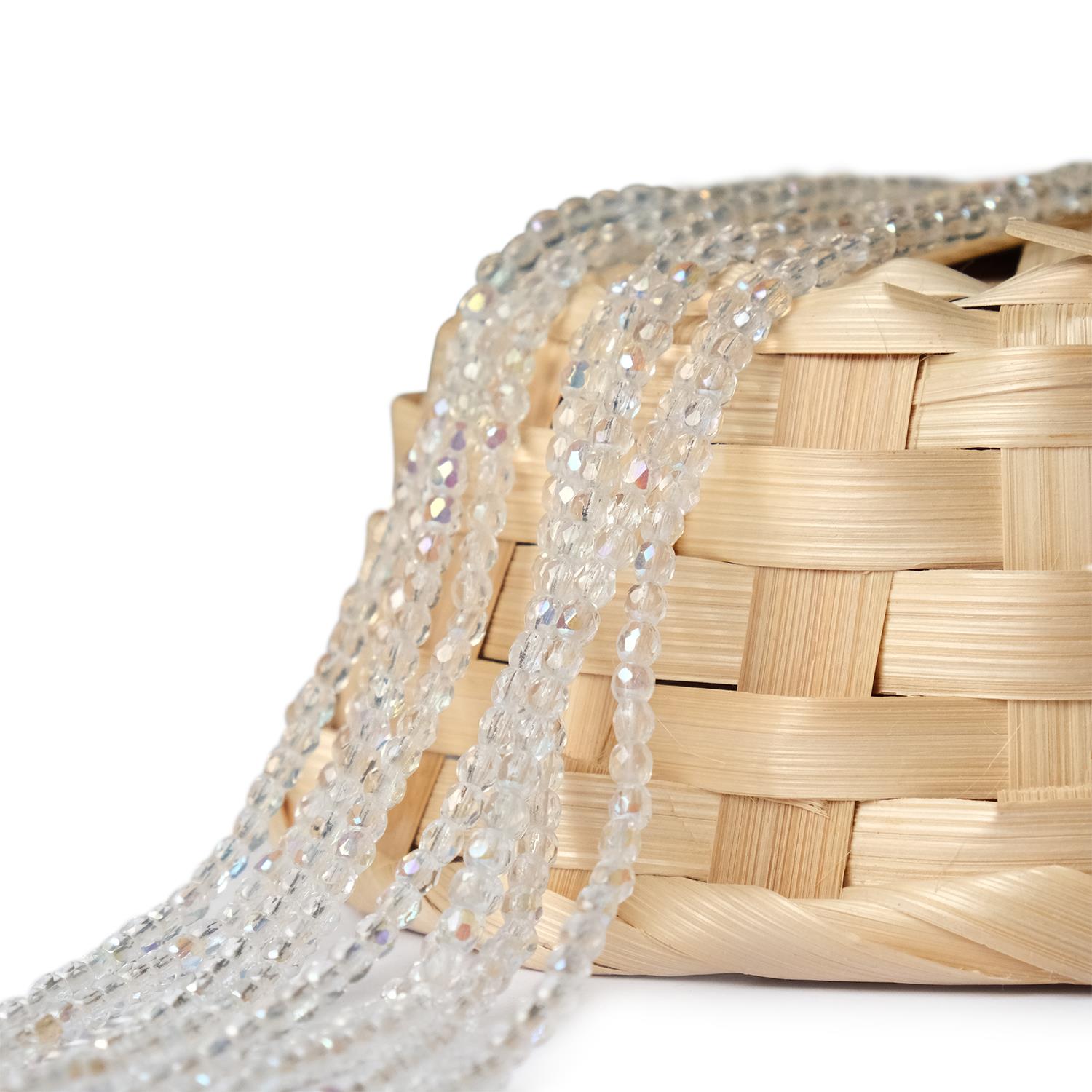 Yanardöner Çek Kristali 4mm