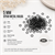 5 mm Siyah Metal Halka – 10 Gr