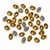 Açık Altın Oval Dikme Taş 10 × 14 mm – 100 Adet