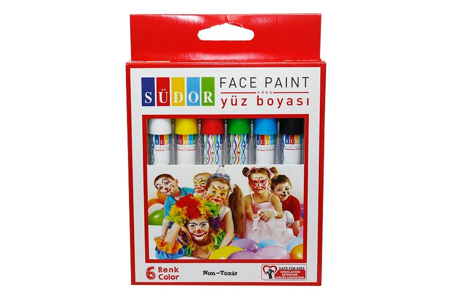  Südor Yüz Boyası 6'lı Paket