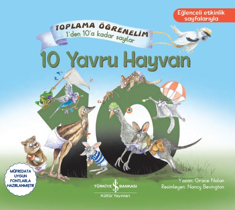 10 Yavru Hayvan  Grace Nolan İş bankası Kültür Yayınlrarı