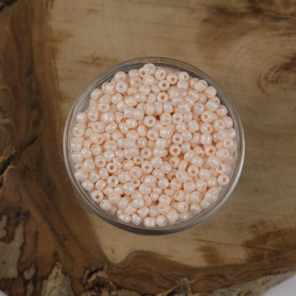 ABC Kum Boncuk Açık Pudra 4 mm 500 Gram 6/0 - 963