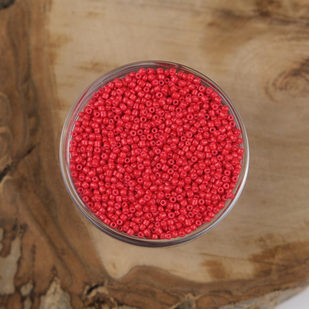 ABC Kum Boncuk Kırmızı 2 mm 500 Gram 12/0 - K45