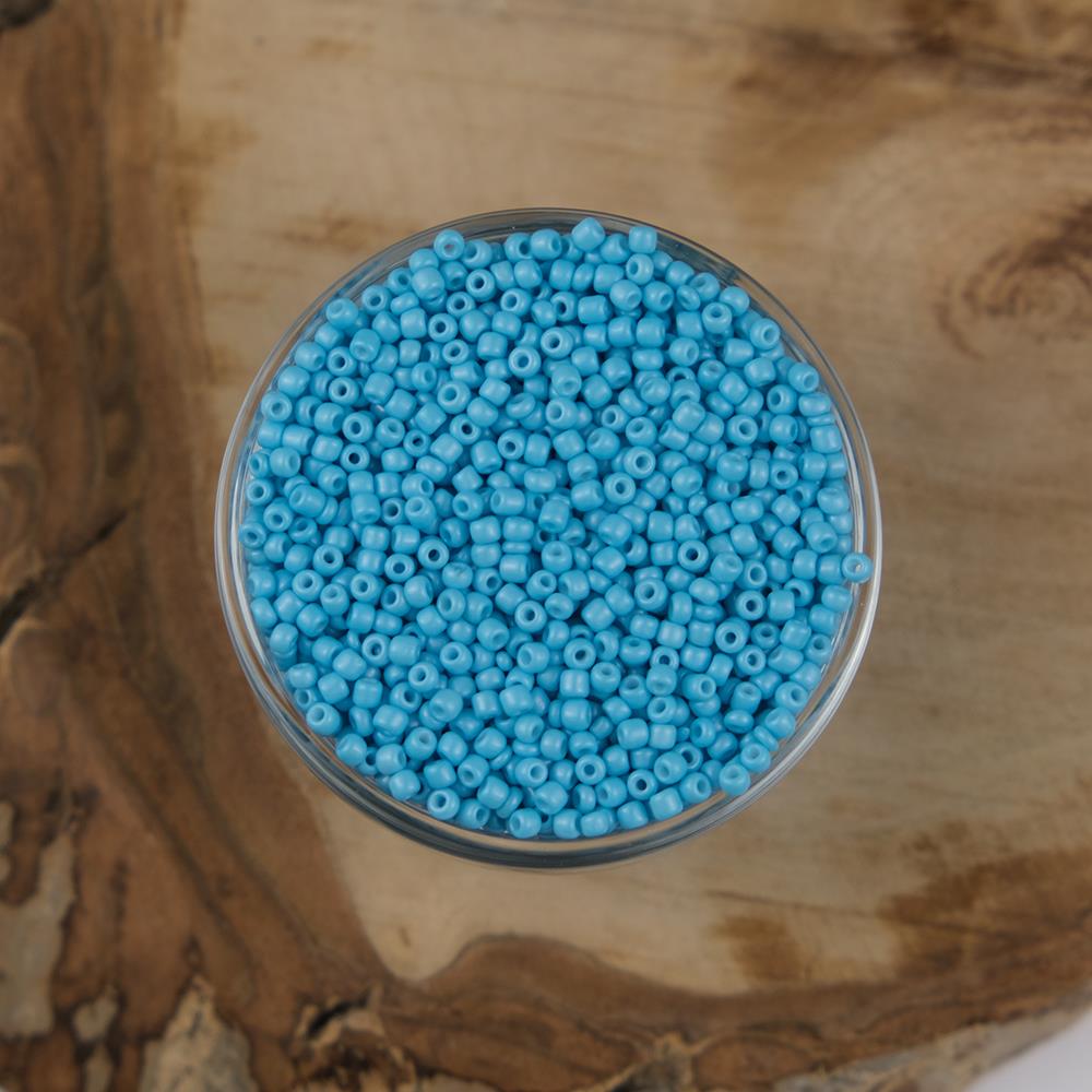ABC Kum Boncuk Mavi 3 mm 500 Gram 8/0 - K43