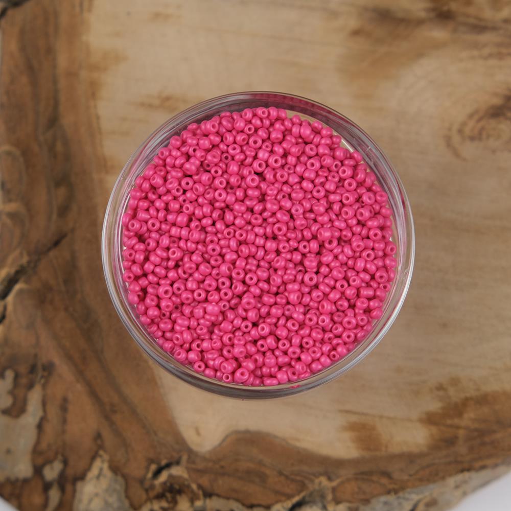 ABC Kum Boncuk Pembe 2 mm 500 Gram 12/0 - 9996
