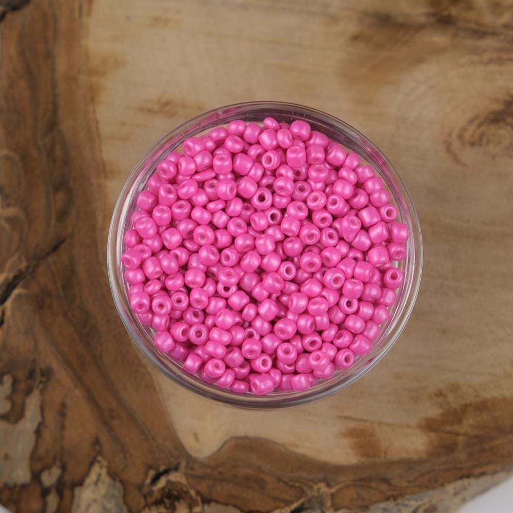 ABC Kum Boncuk Pembe 4 mm 500 Gram 6/0 - K55
