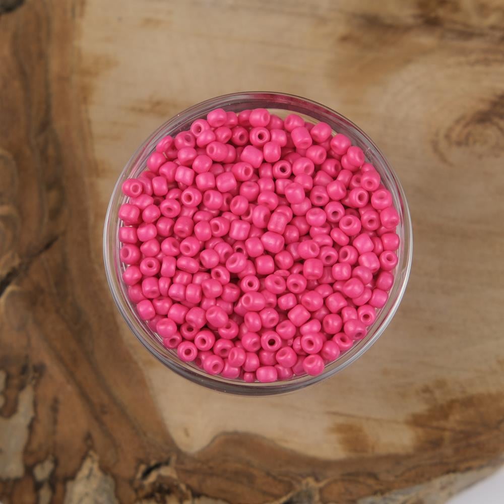 ABC Kum Boncuk Pembe 4 mm 500 Gram 6/0 - 9996