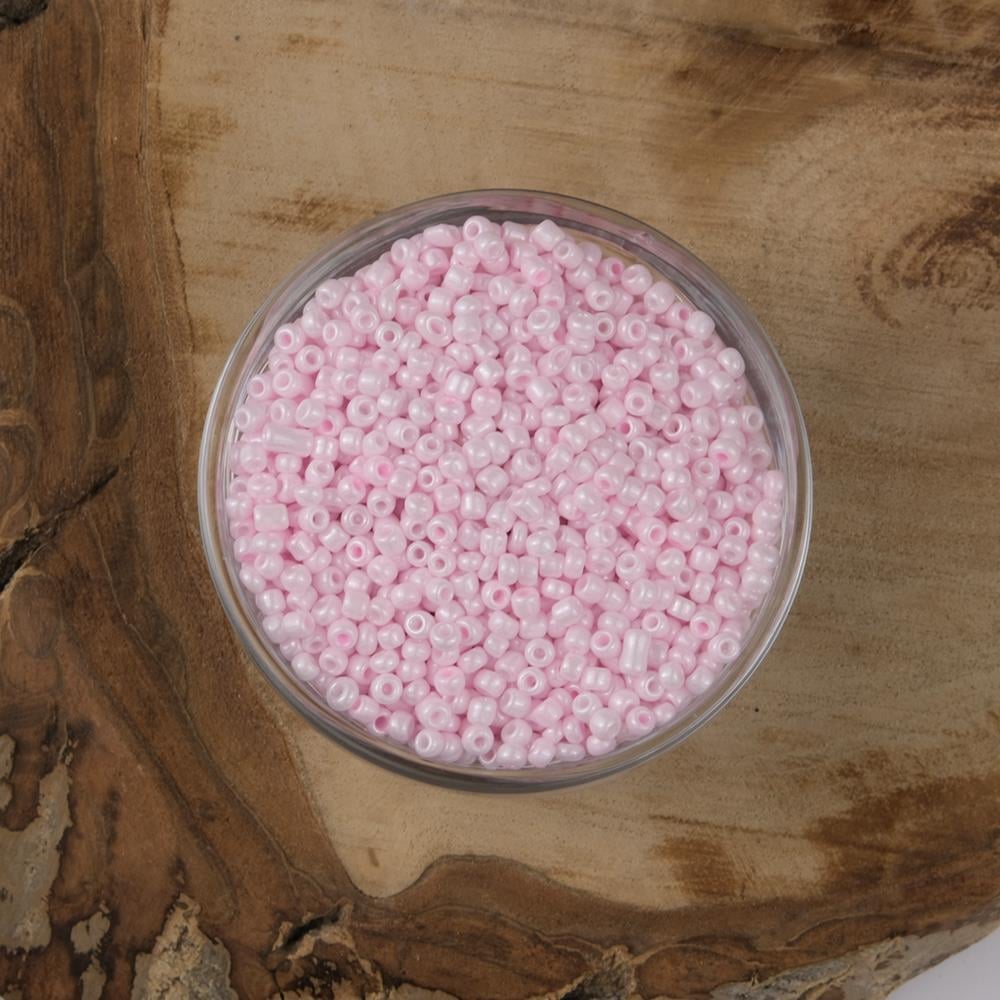 ABC Kum Boncuk Toz Pembe 3 mm 500 Gram 8/0 - 55