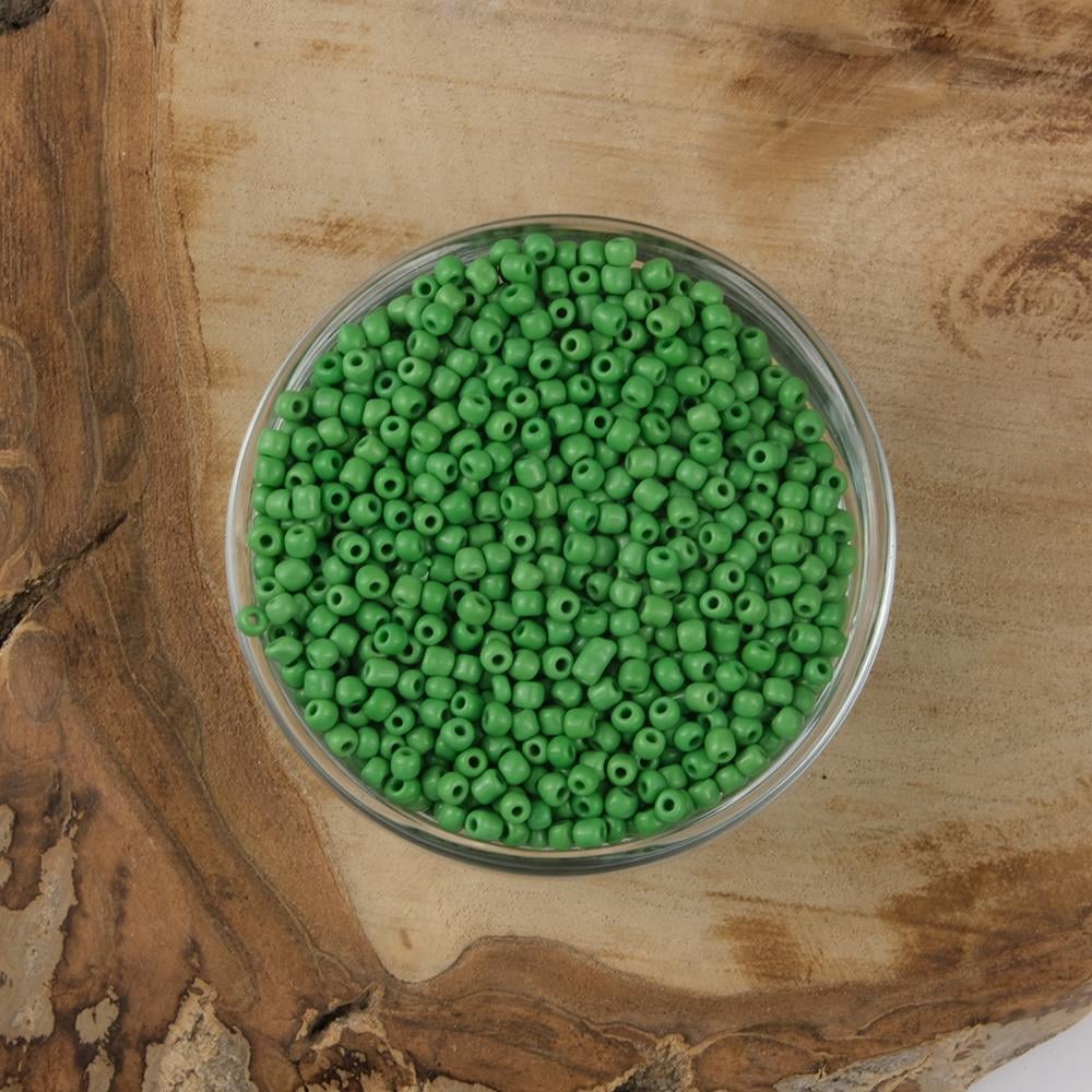 ABC Kum Boncuk Yeşil 3 mm 500 Gram 8/0 - 47