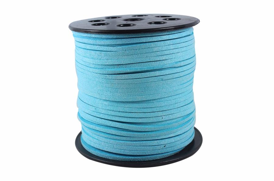 Açık Mavi Süet İp