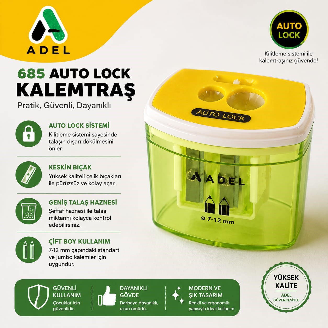 Adel Auto Lock Kalemtraş