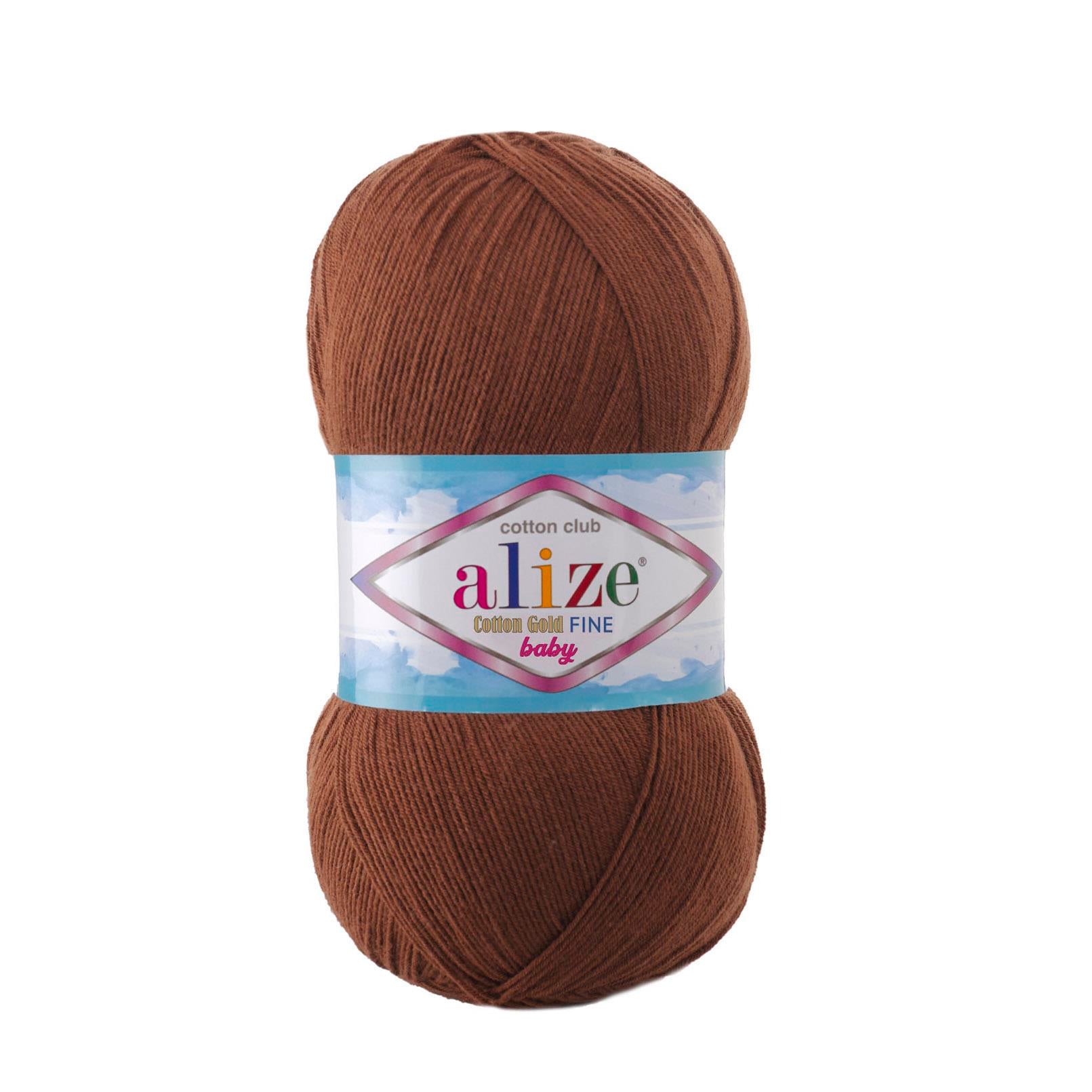 Alize Cotton Fine Baby Kahverengi 493