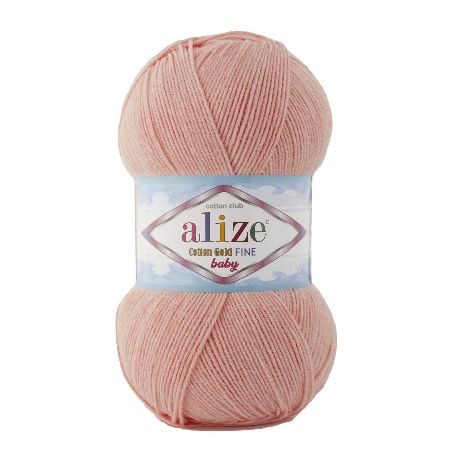 Alize Cotton Fine Baby Toz Pembe 393