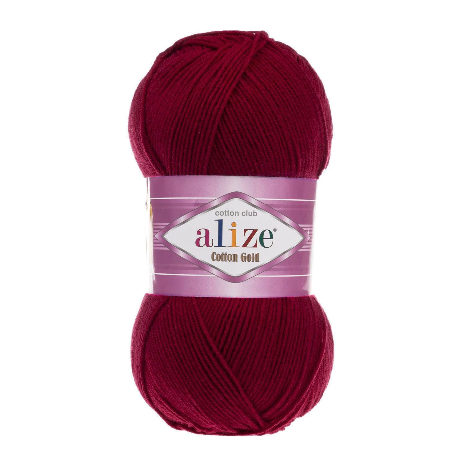 Alize Cotton Gold Bordo-57