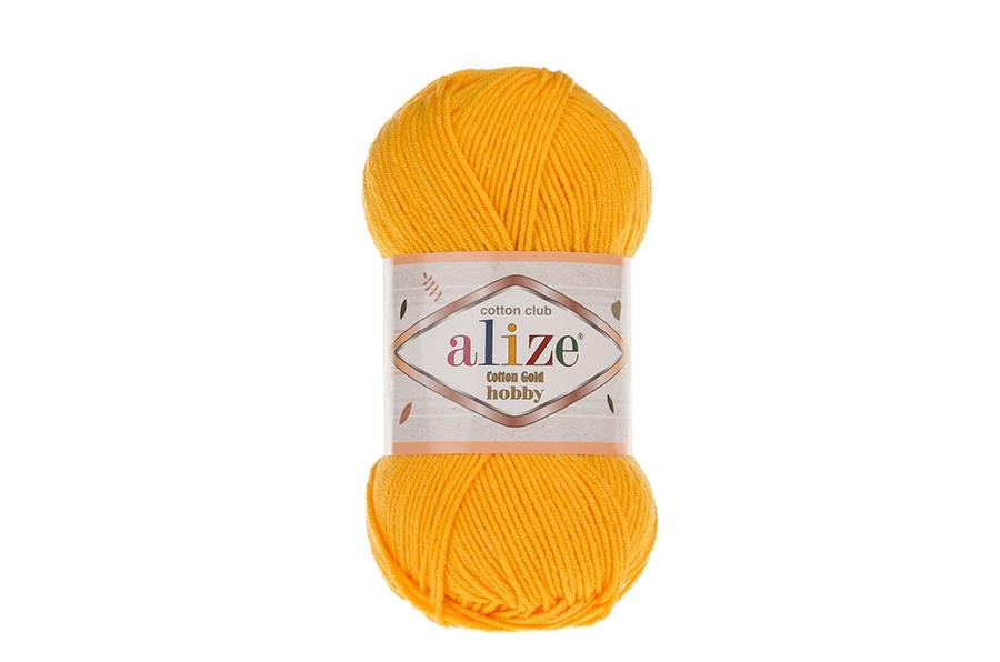 Alize Cotton Gold Hobby Koyu Sarı-216