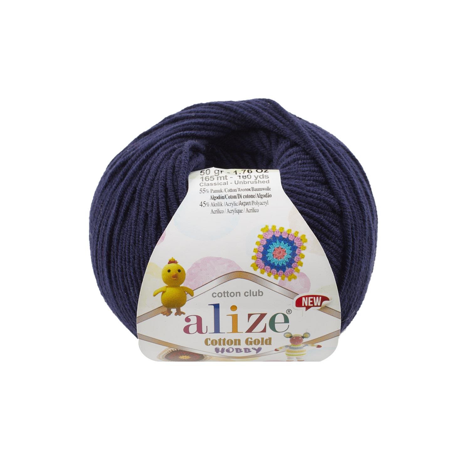 Alize Cotton Gold Hobby New Lacivert - 58