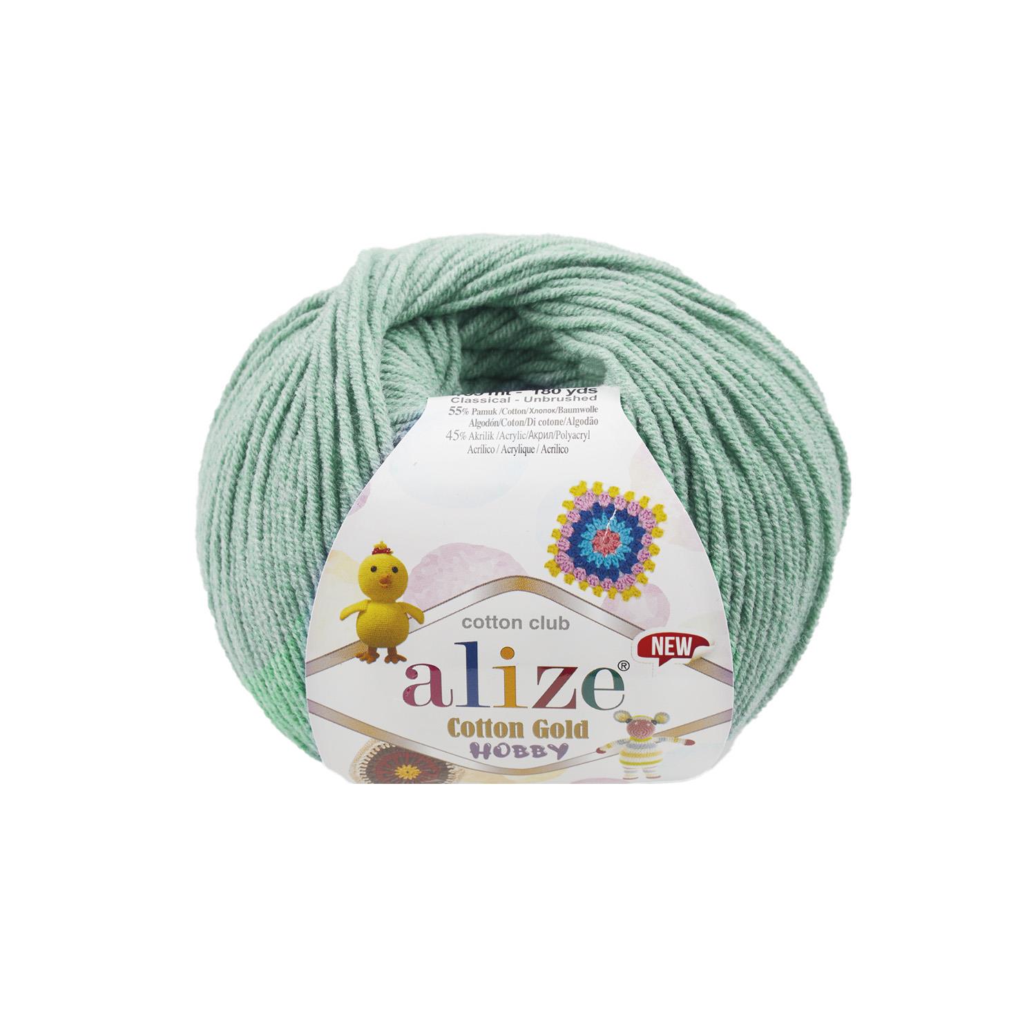 Alize Cotton Gold Hobby New Su Yeşili-15