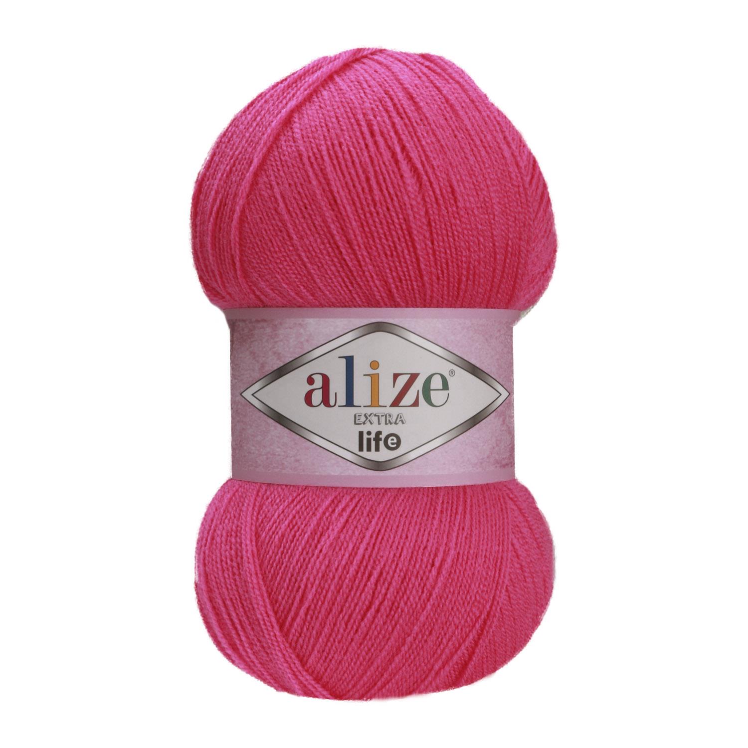 Alize Extra Life Fuşya 923