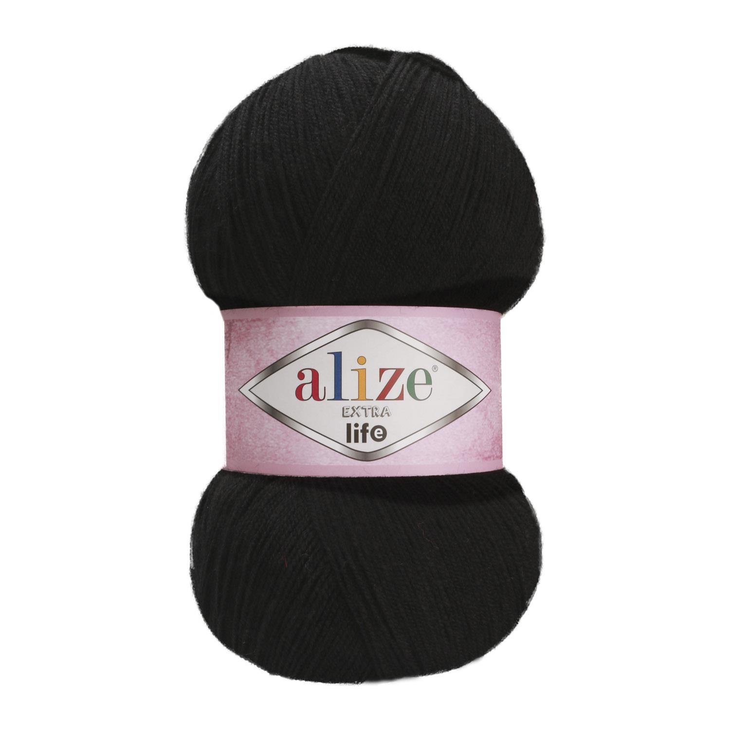 Alize Extra Life Siyah 927