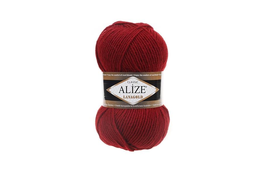 Alize Lanagold Koyu Kırmızı-538