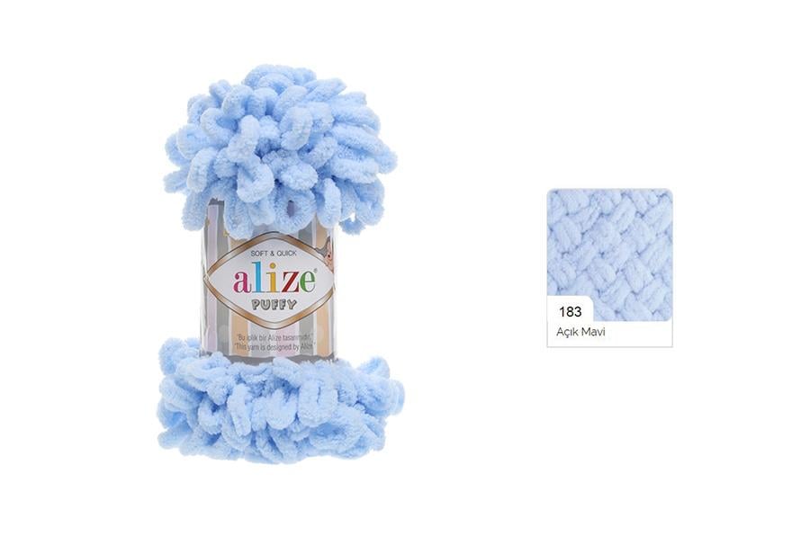 Alize Puffy Açık Mavi-183