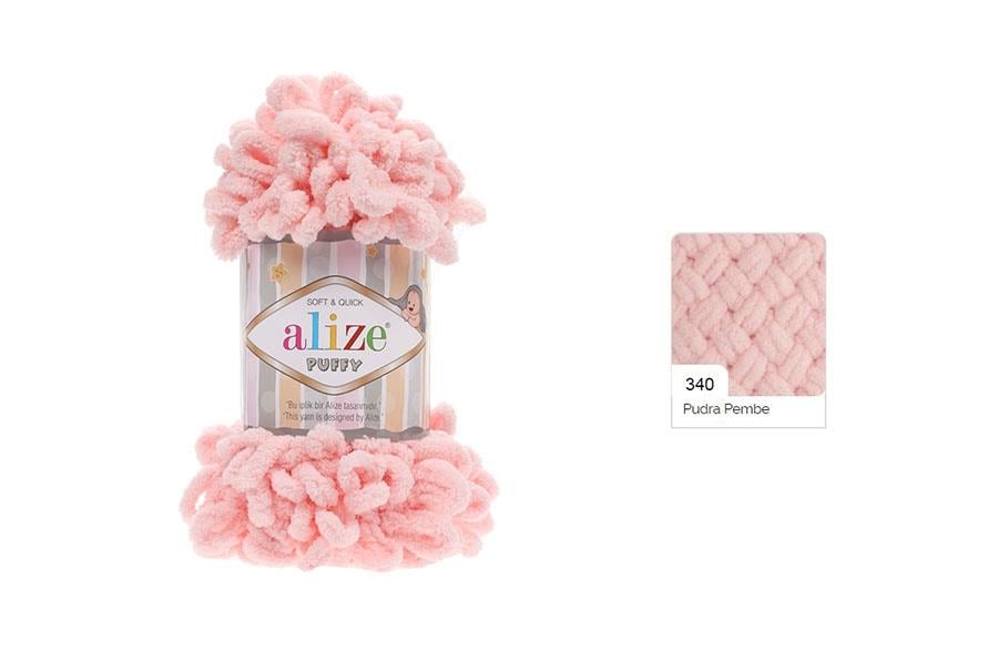 Alize Puffy Pudra Pembe-340