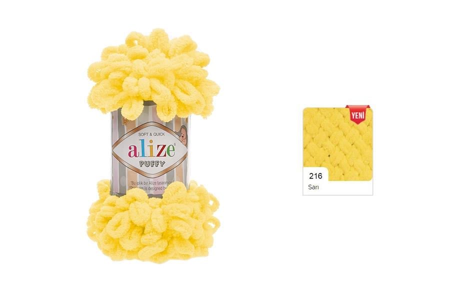 Alize Puffy Sarı-216