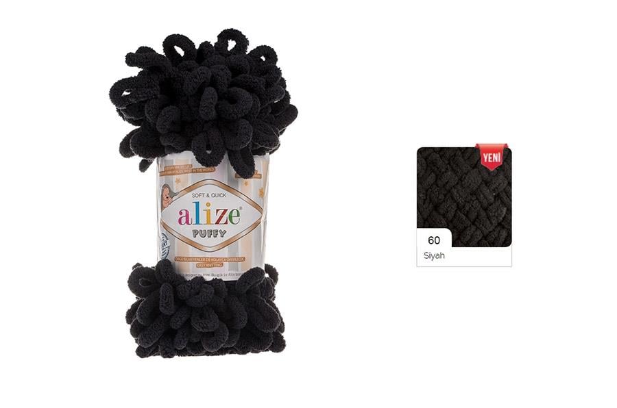 Alize Puffy Siyah-1060