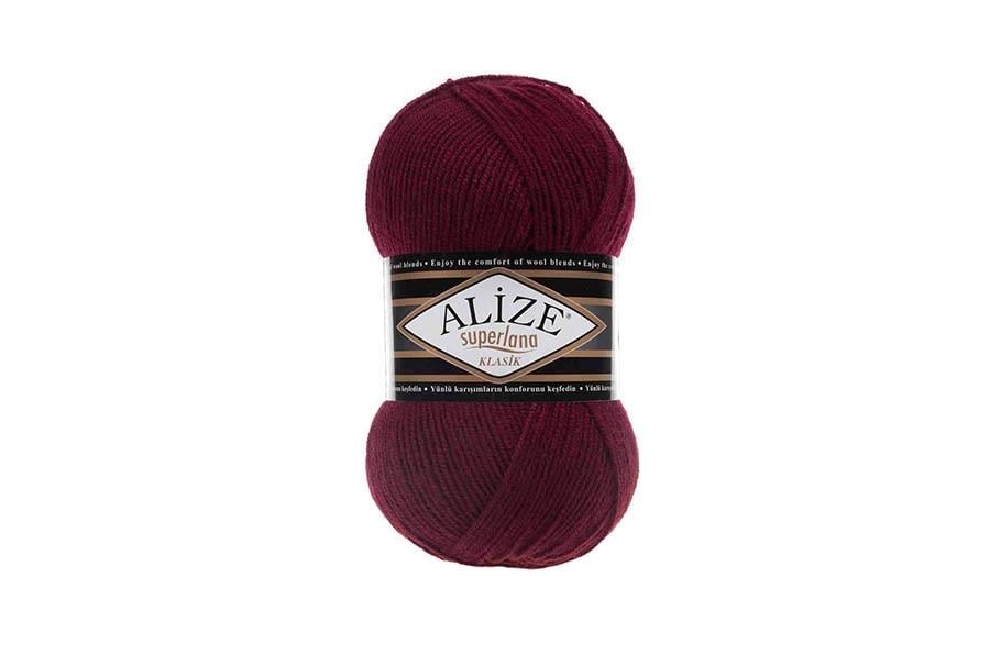 Alize Superlana Klasik Bordo-57