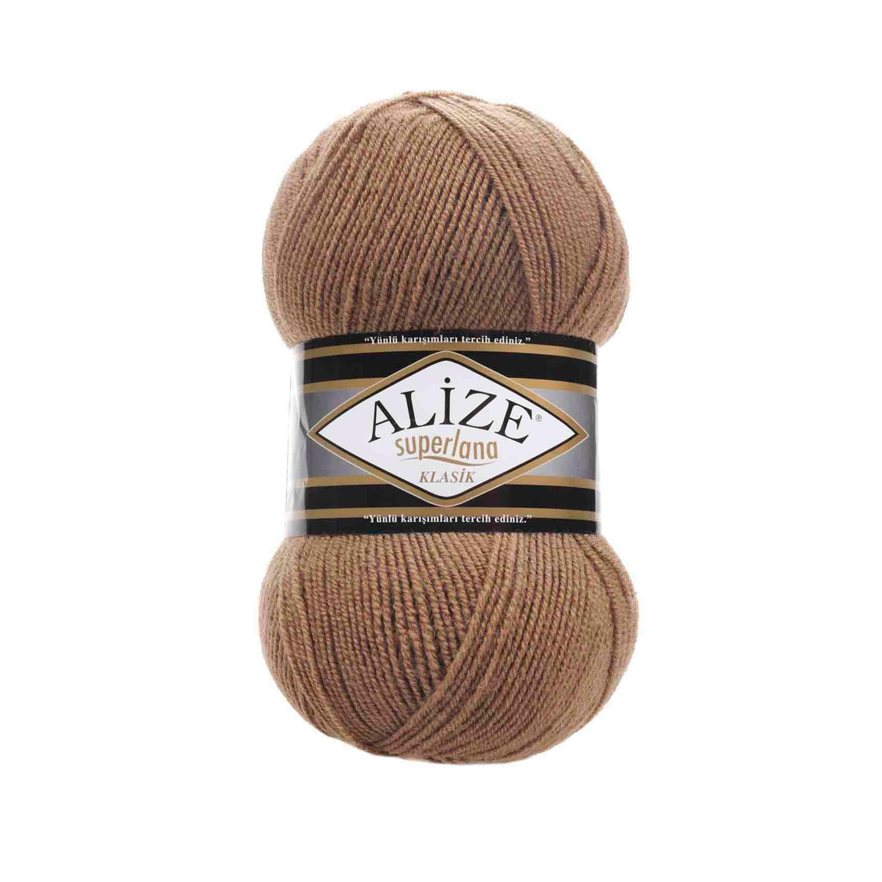 Alize Superlana Klasik Koyu Bej 466