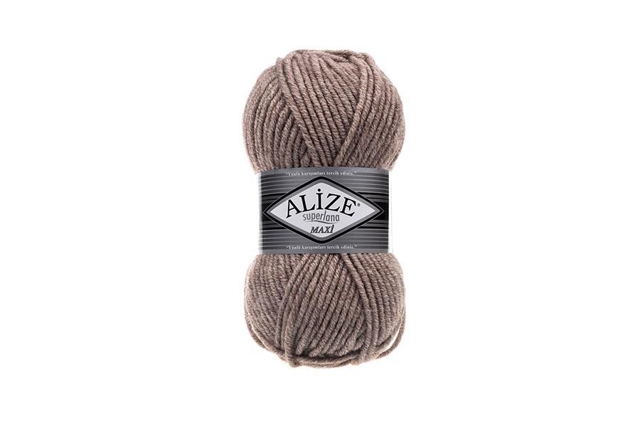 Alize Superlana Maxi Açık Kahve Melanj-207