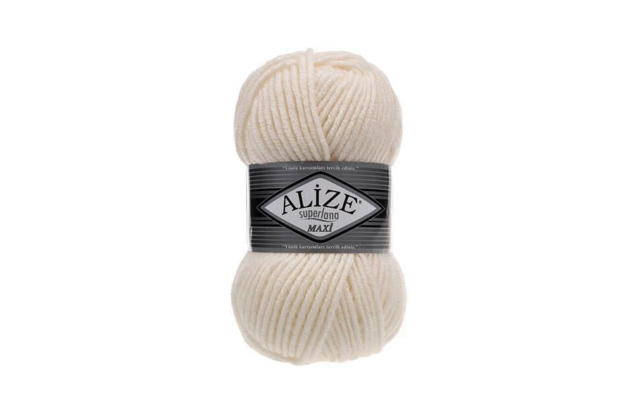 Alize Superlana Maxi Açık Krem-62