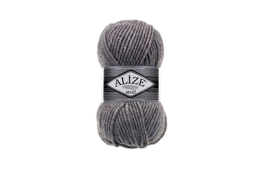 Alize Superlana Maxi Gri Melanj-21