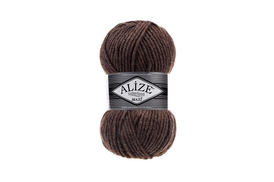 Alize Superlana Maxi Sütlü Kahve Melanj-240