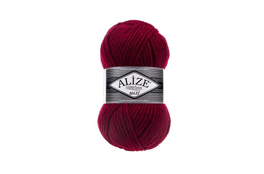 Alize Superlana Maxi Vişne-390