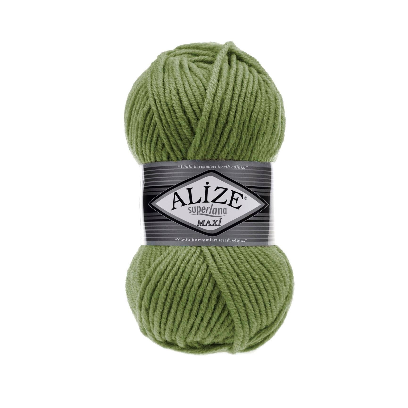 Alize Superlana Maxi Zeytin-620