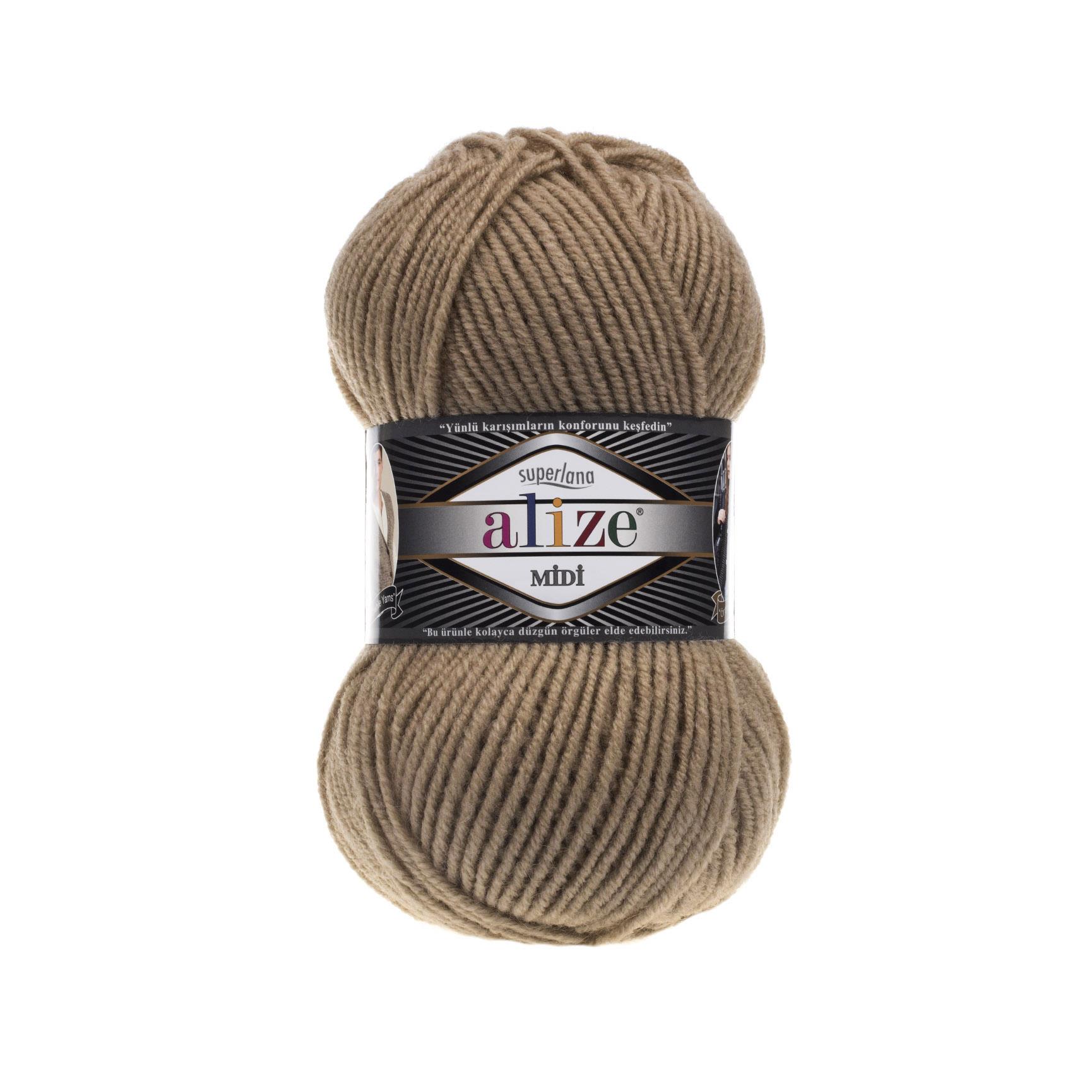 Alize Superlana Midi Koyu Bej 466