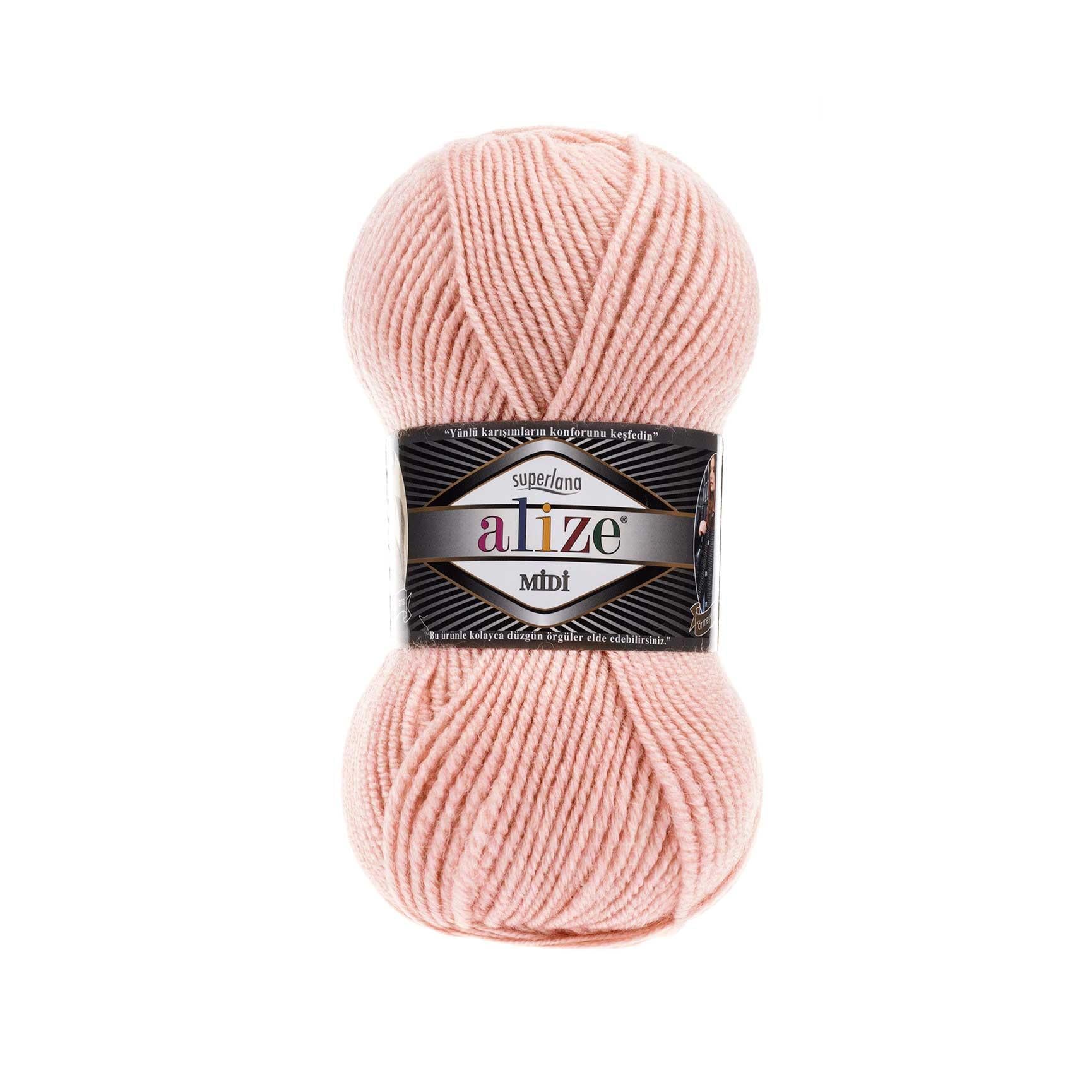 Alize Superlana Midi Kristal Pembe 523