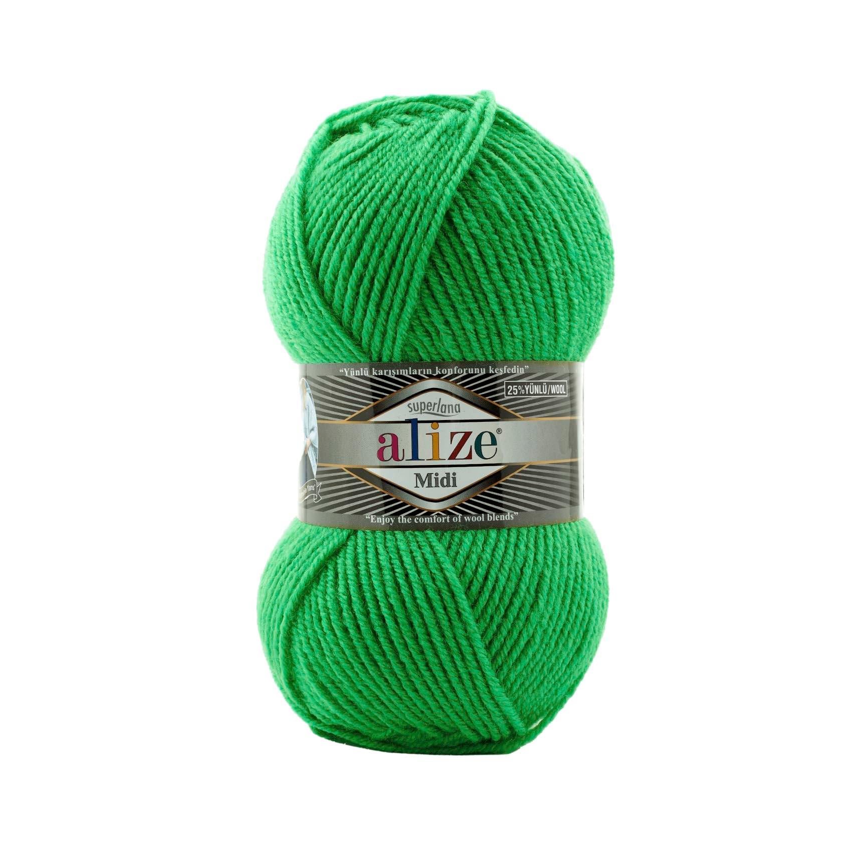 Alize Superlana Midi Yeşil Lal 455
