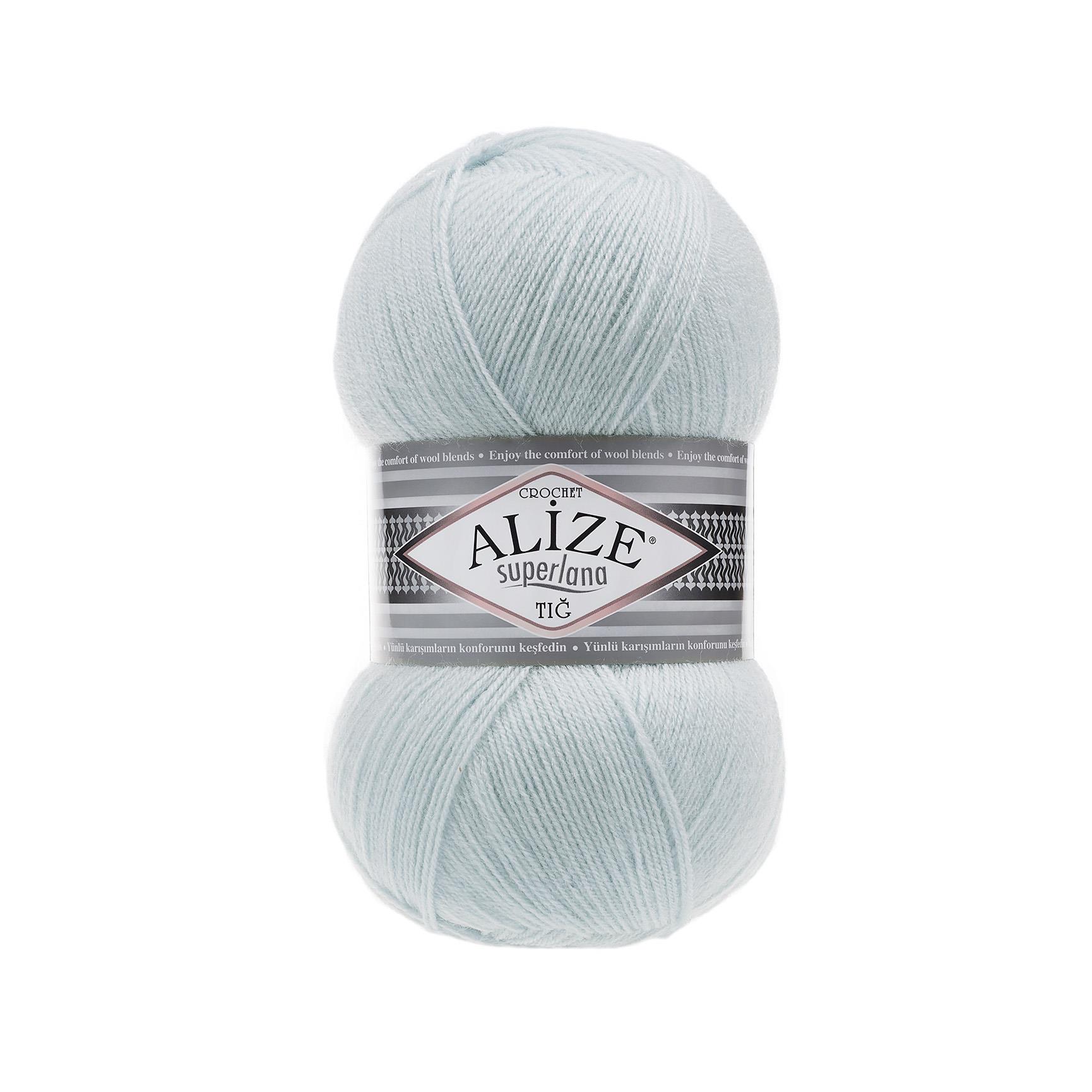 Alize Superlana Tığ Buz Mavisi-514