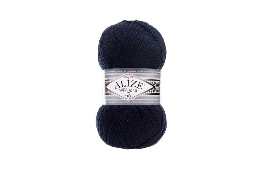 Alize Superlana Tığ Lacivert-58