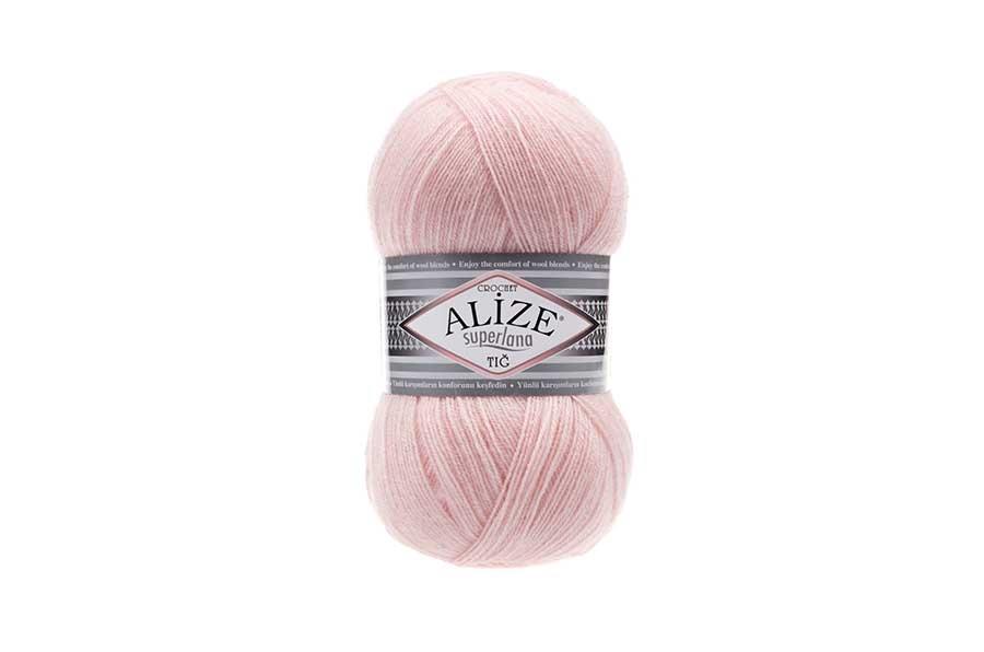 Alize Superlana Tığ Pembe İnci-271