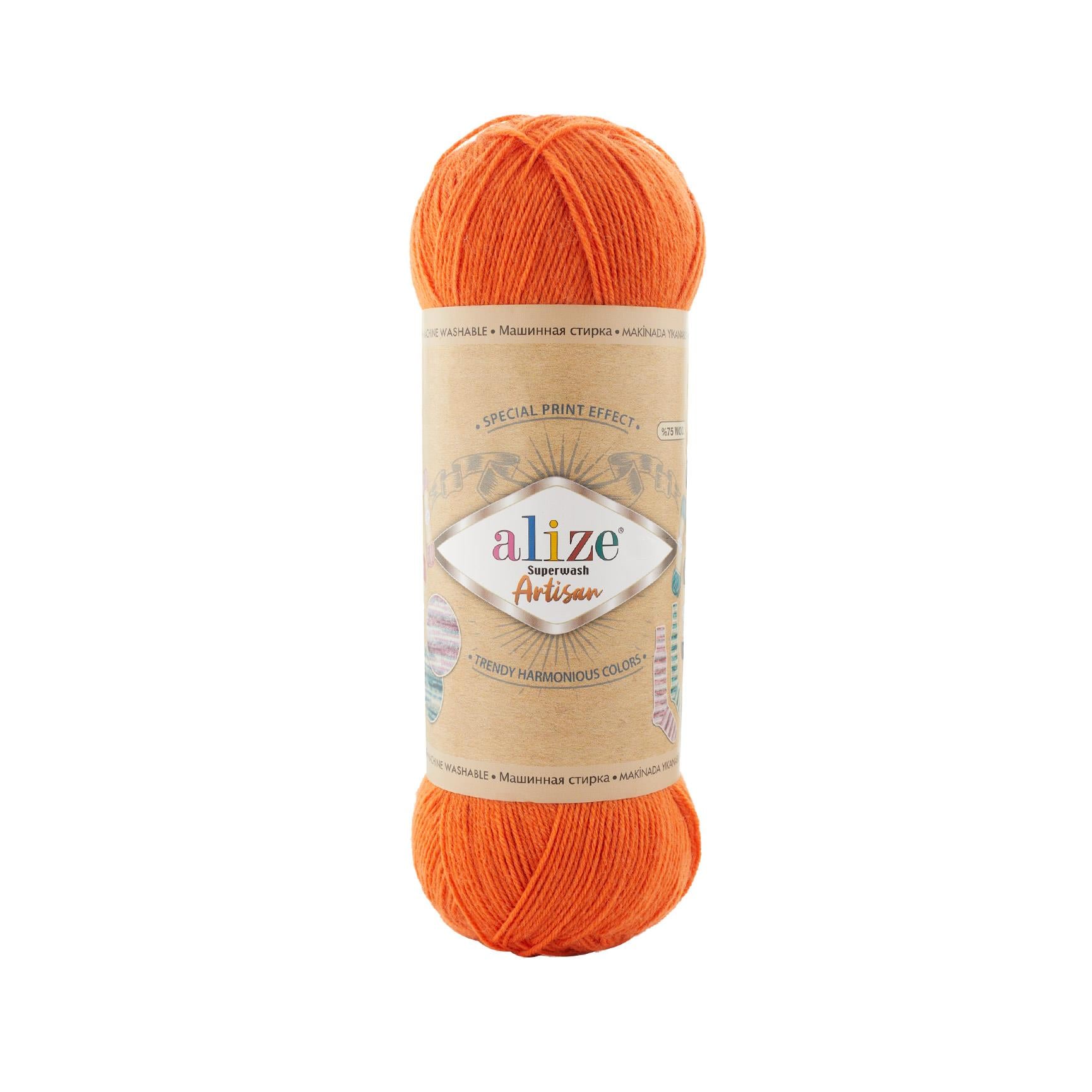 Alize Süperwash Artisan | Oranj | No:225